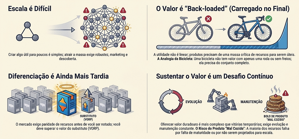 As Quatro Verdades Brutais da entrega de software.